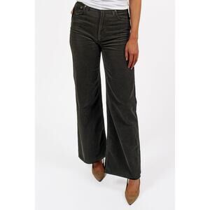 CITIZENS OF HUMANITY Paloma Baggy Pant Womens 29 Wood Green Corduroy